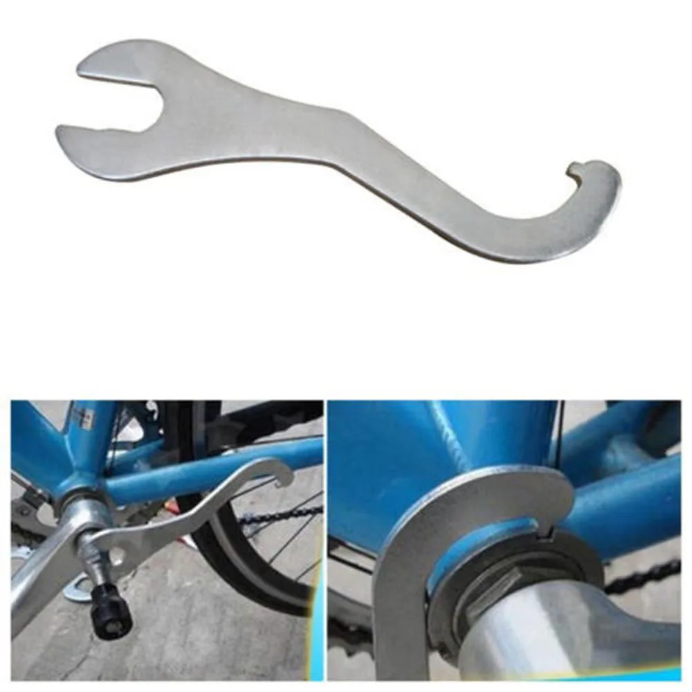 Bike Lock Ring Remover Multifunktionales Tretlager-Reparaturschlüssel-Werkzeug 