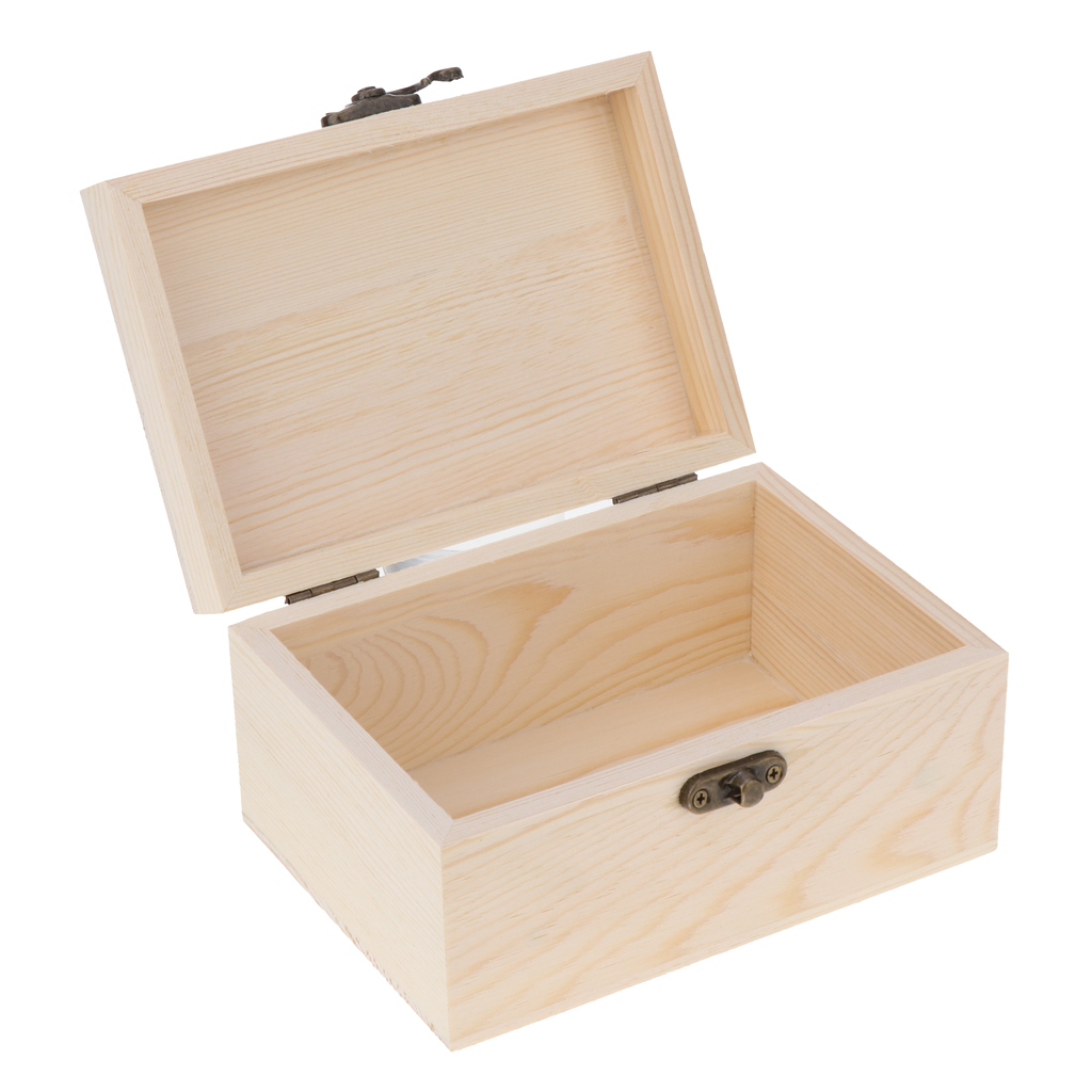Bracelet Necklace Earrings Watches Box Jewelry Organizer with Hinged Lid