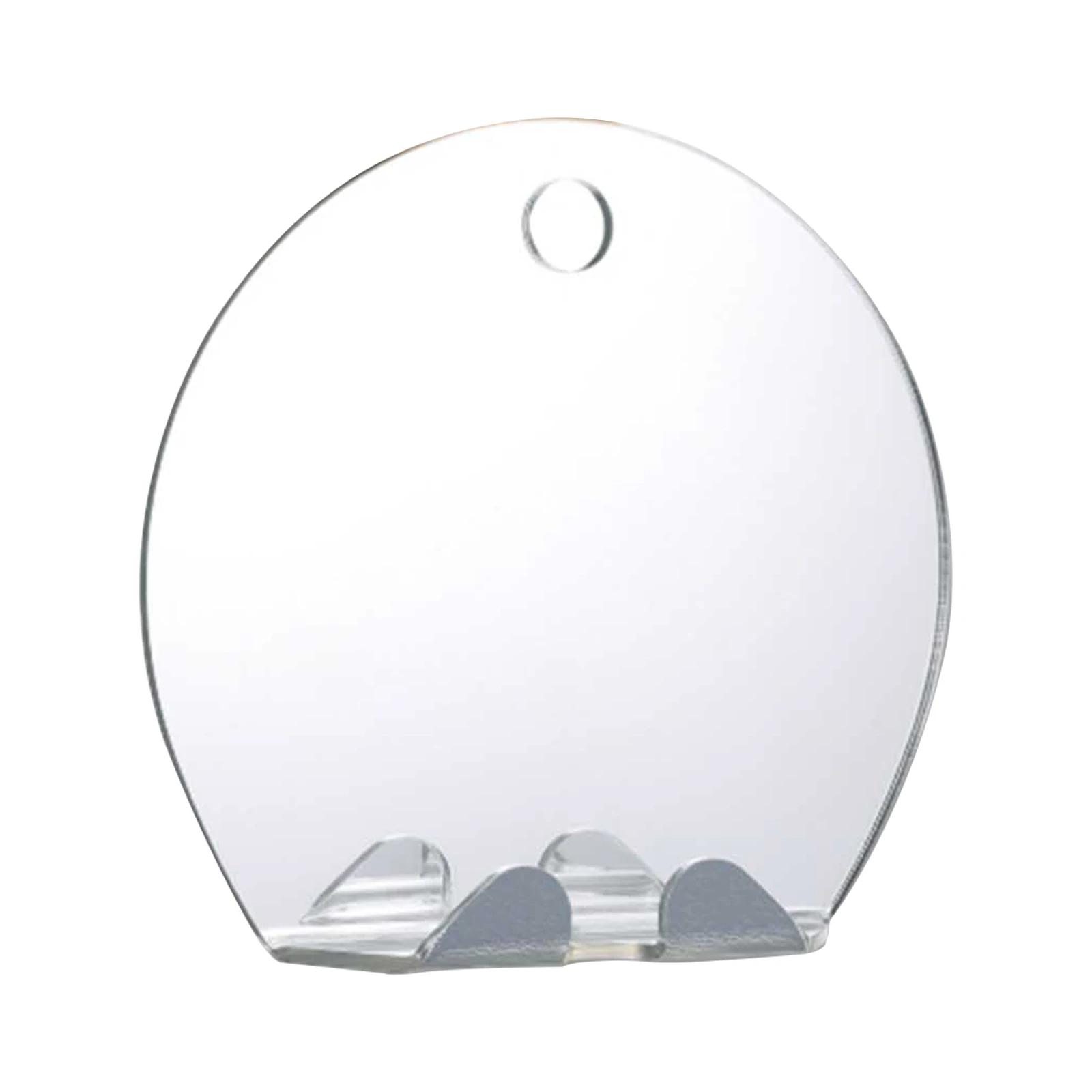 Anti Fog Shower Mirror with Suction Cup Wall Hanging Fog Free Makeup Mirror