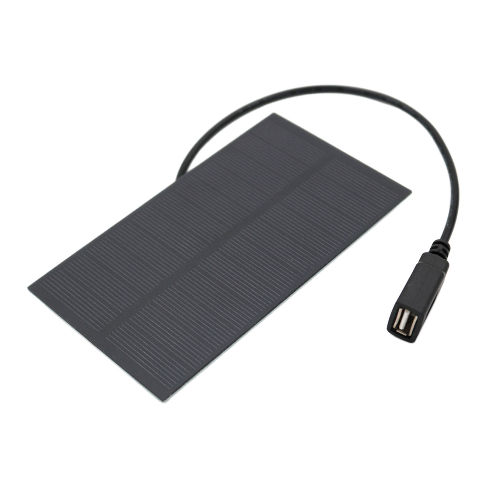 5.5V Solar Panel Charger USB Port Portable Camera Phone Charger for Outdoor Backpacking Trips