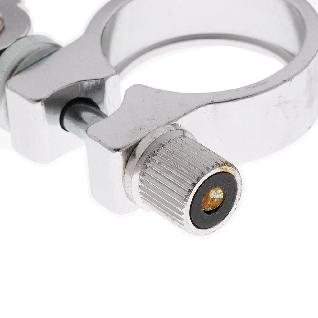 Bicycle Seatpost Clamp 31.8/35mm Quick Release Seat Post Clamp Bicycle Parts High Strength Lightweight