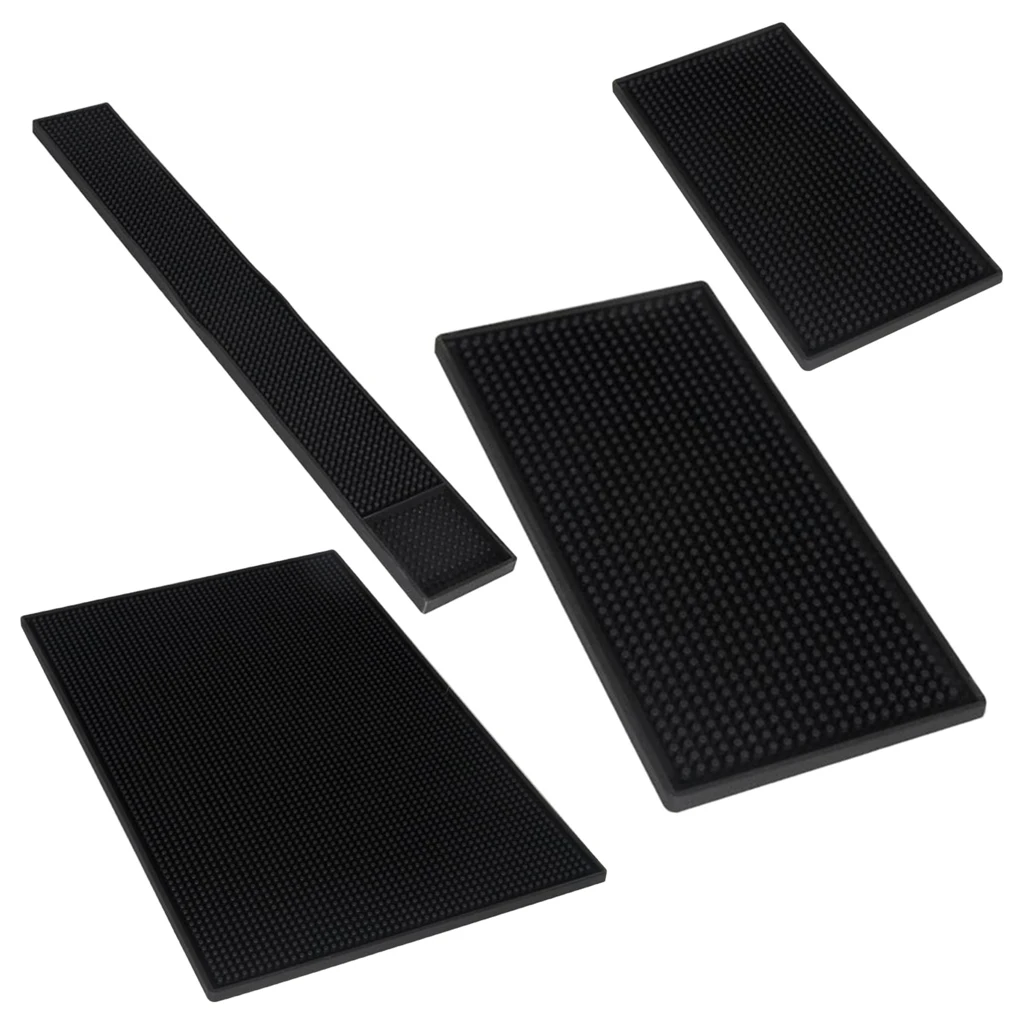 PVC Beer Mat Non Slip Food Safe Bars Service Drip Insulation Desk Home Decor