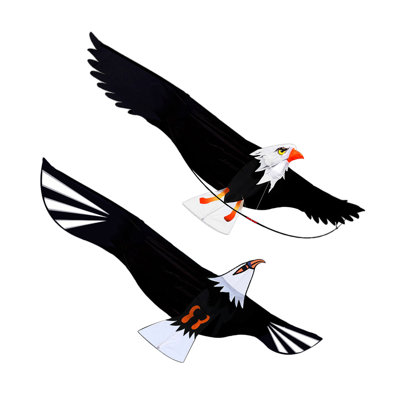 3D Eagle Kite Outdoor Animal  Huge  Kites Flying Bird Toys For Children Kids Surf Kite Summer Family Beach Trips Toy