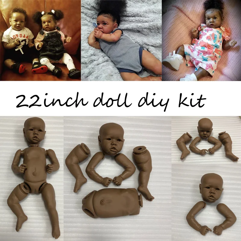Details about   Reborn 22 Inches Restic Baby Doll Kit Archie Unpainted Unfinished Doll Parts DIY 