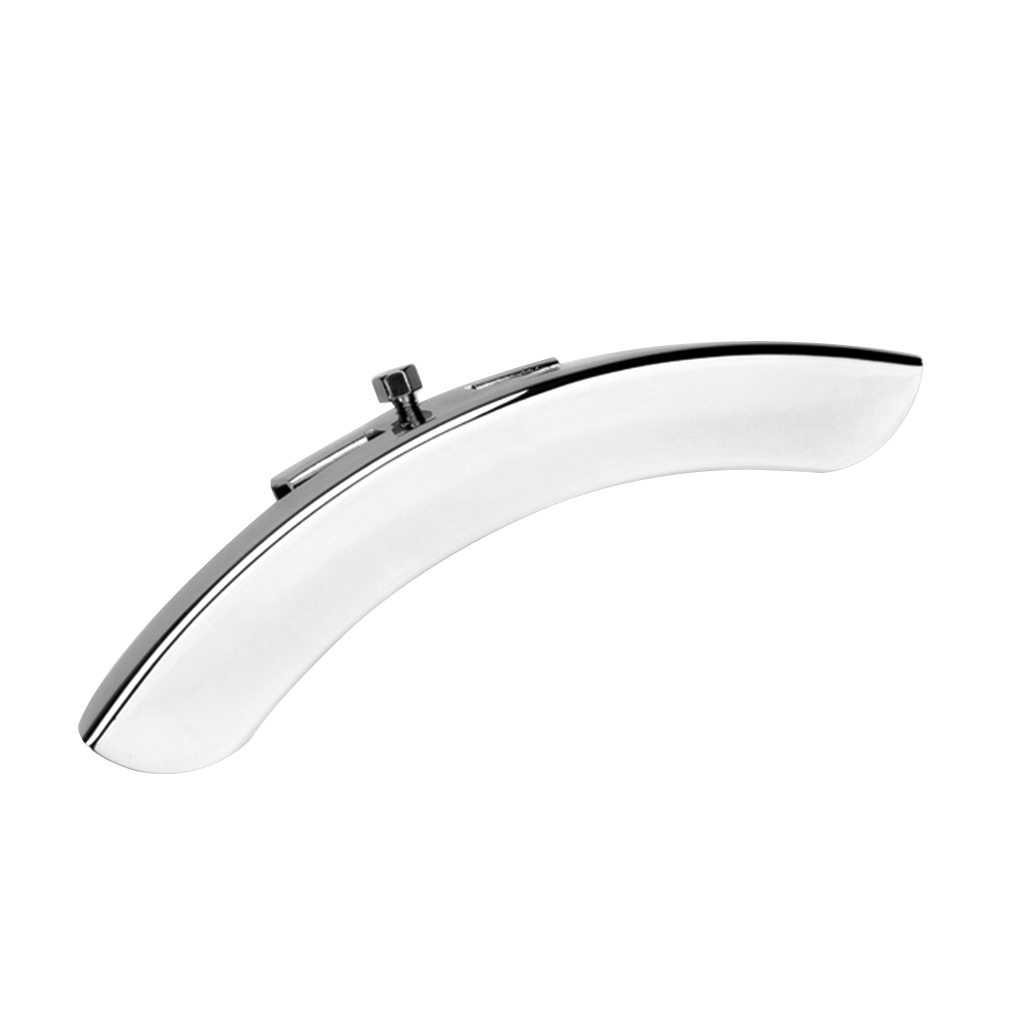 Sliver One Leg Banjo Arm Rest Armrest for Parts Repair Replacement Parts Accessories for Vintage Model Banjos Restoration