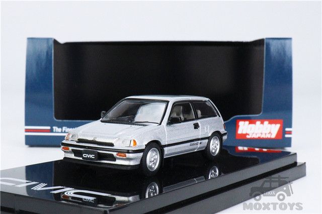 Hobby Japan 1:64 Honda CIVIC Si (AT) 1984 Diecast Model Car