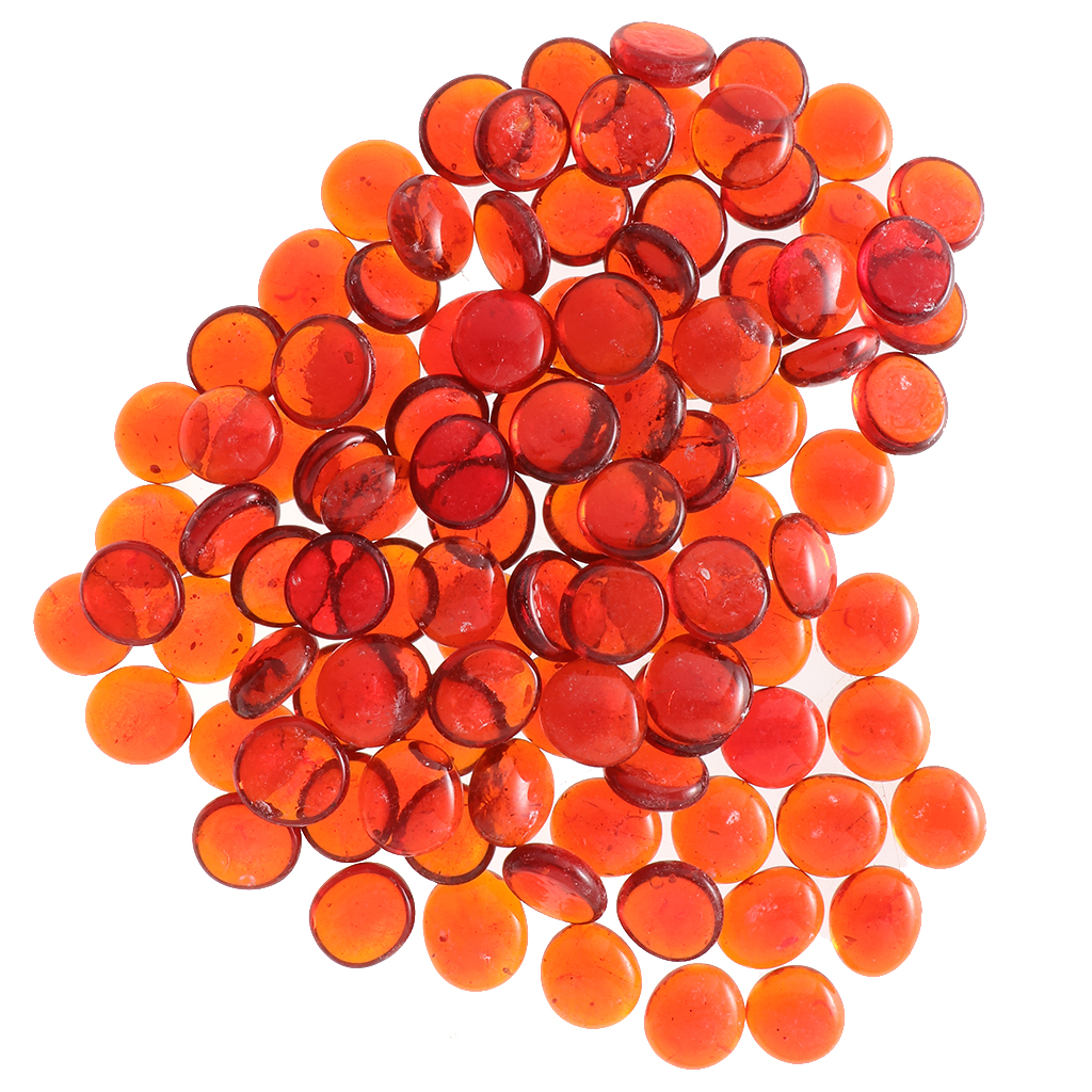 100 pcs. 17-20 mm marble stones glass nuggets muggle stones glass stones