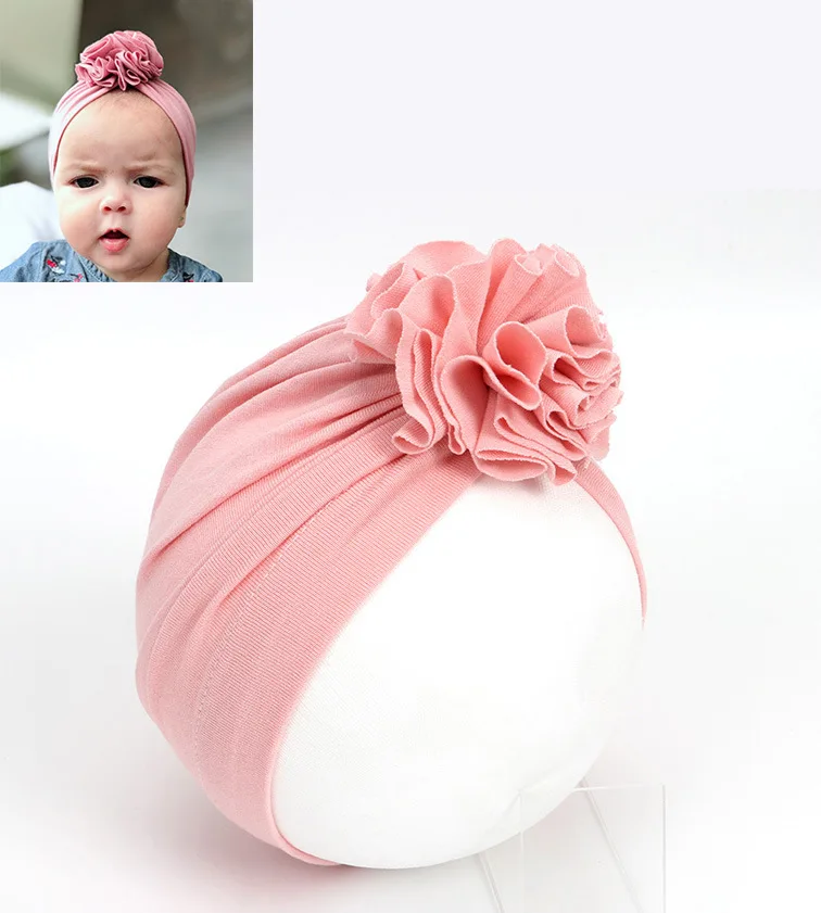 child safety seat Fashion Baby Hat Solid Turban Elastic Caps for Girls Baby Infant Accessories car baby accessories