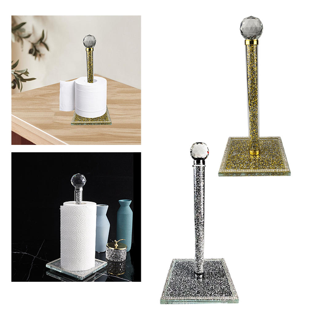 Free Standing Tissue Holder Roll Holder Paper Holder Napkin Shelf for Hotel Cabinet