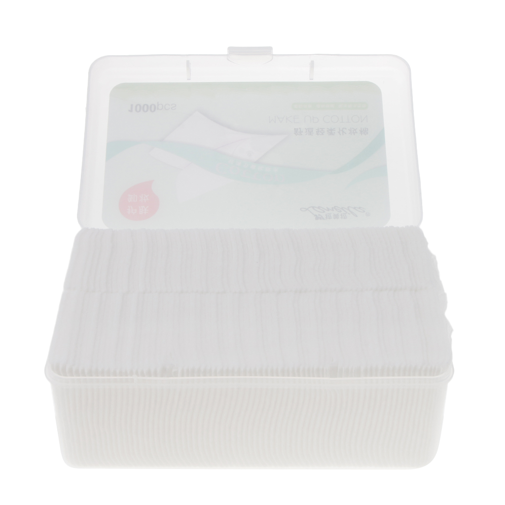100 Sheets of Cotton Wool Pads Absorbent Make-up Removal Pads-cotton