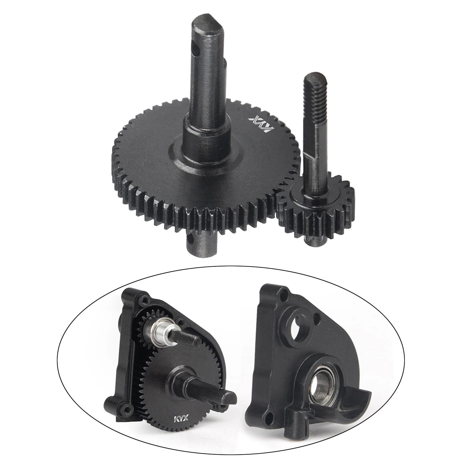 Strengthened 51T/19T Gearbox Gear Transmission for Axial SCX24 RC Crawler Car