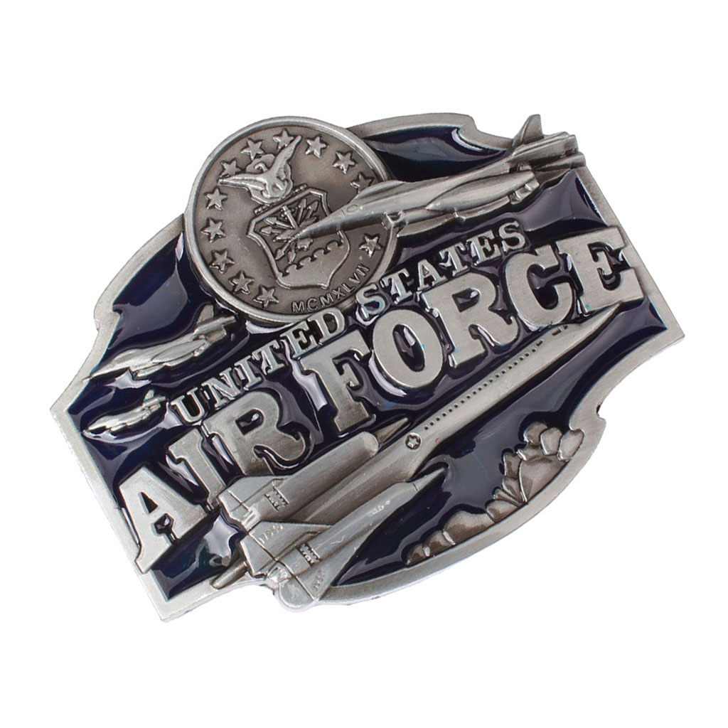 8.6x6.2cm  Air Force Eagle Belt Buckle for Men Cowboy Waist Strap Belt Ornament