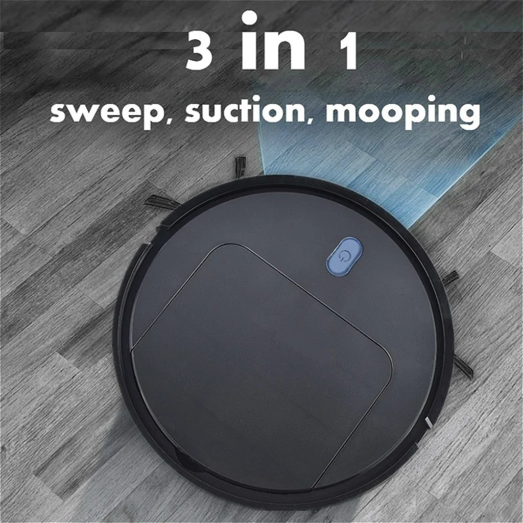 Smart Robotic Vacuum Cleaner Sweep&Mop Floor Sweeper Machine Large Capacity
