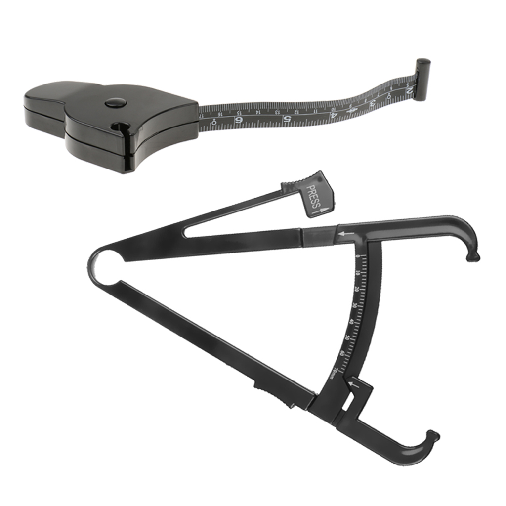 Retractable   Tester Caliper with BMI tape measure for Diet Weight Loss