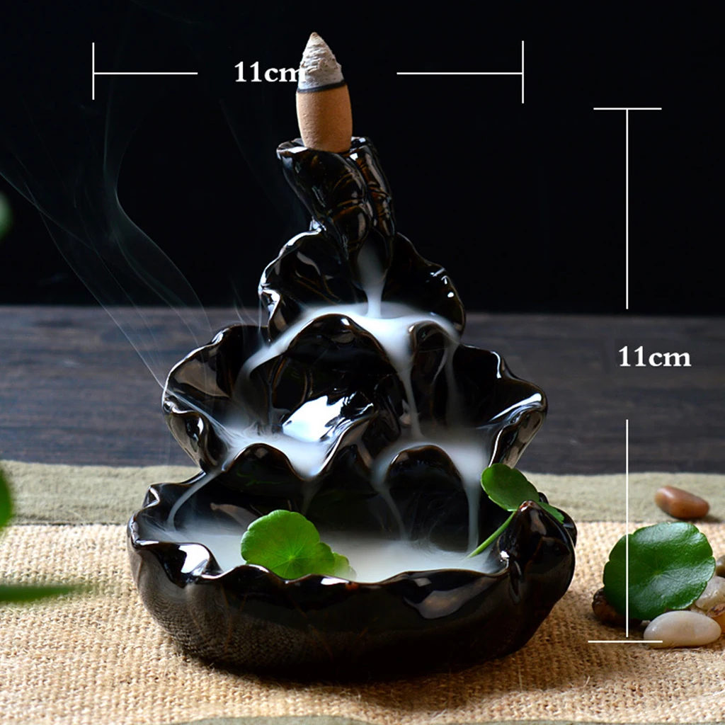 Creative Incense Burner Artist Buddhist Censer Holder Teahouse Ornaments Decor