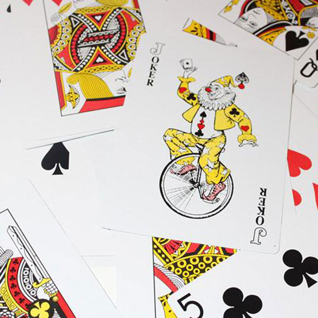 High Quality Twofold Giant Playing Cards Magic Party Game School Full Cards Red Fun Pub Club Family Party Deck Gift Table Games