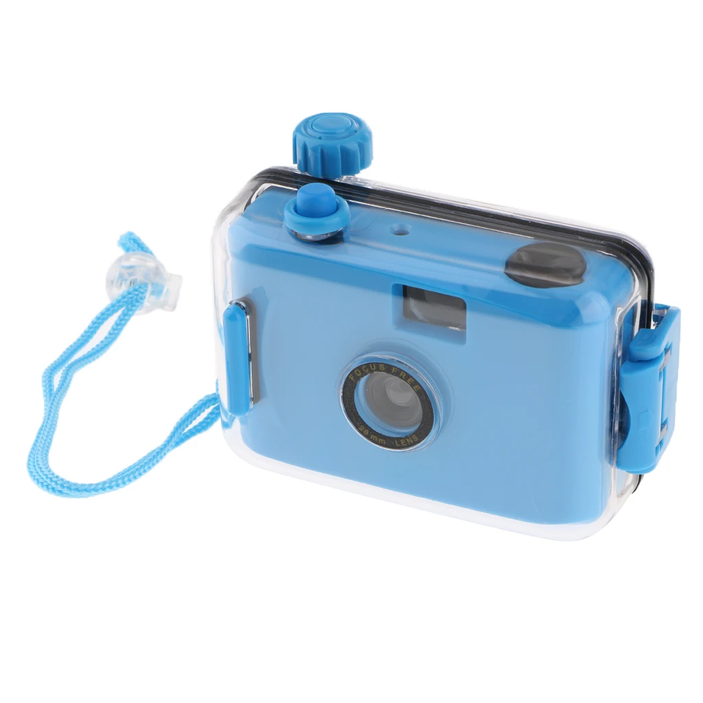 35mm Underwater Film Camera with Housing for Diving, Snorkeling (16