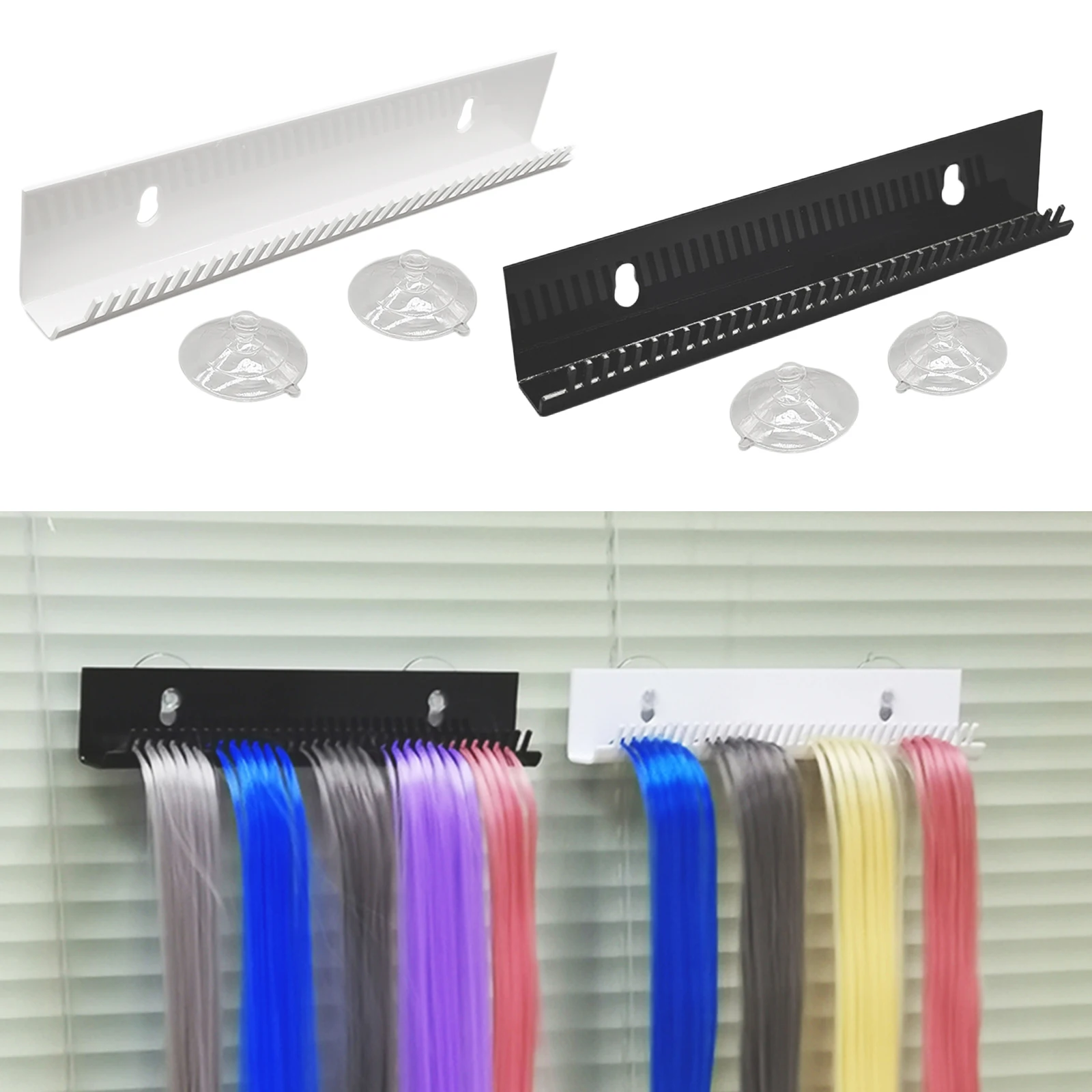 Professional Hair Extension Storage Holder Rack Hanger for Braiding Weaving