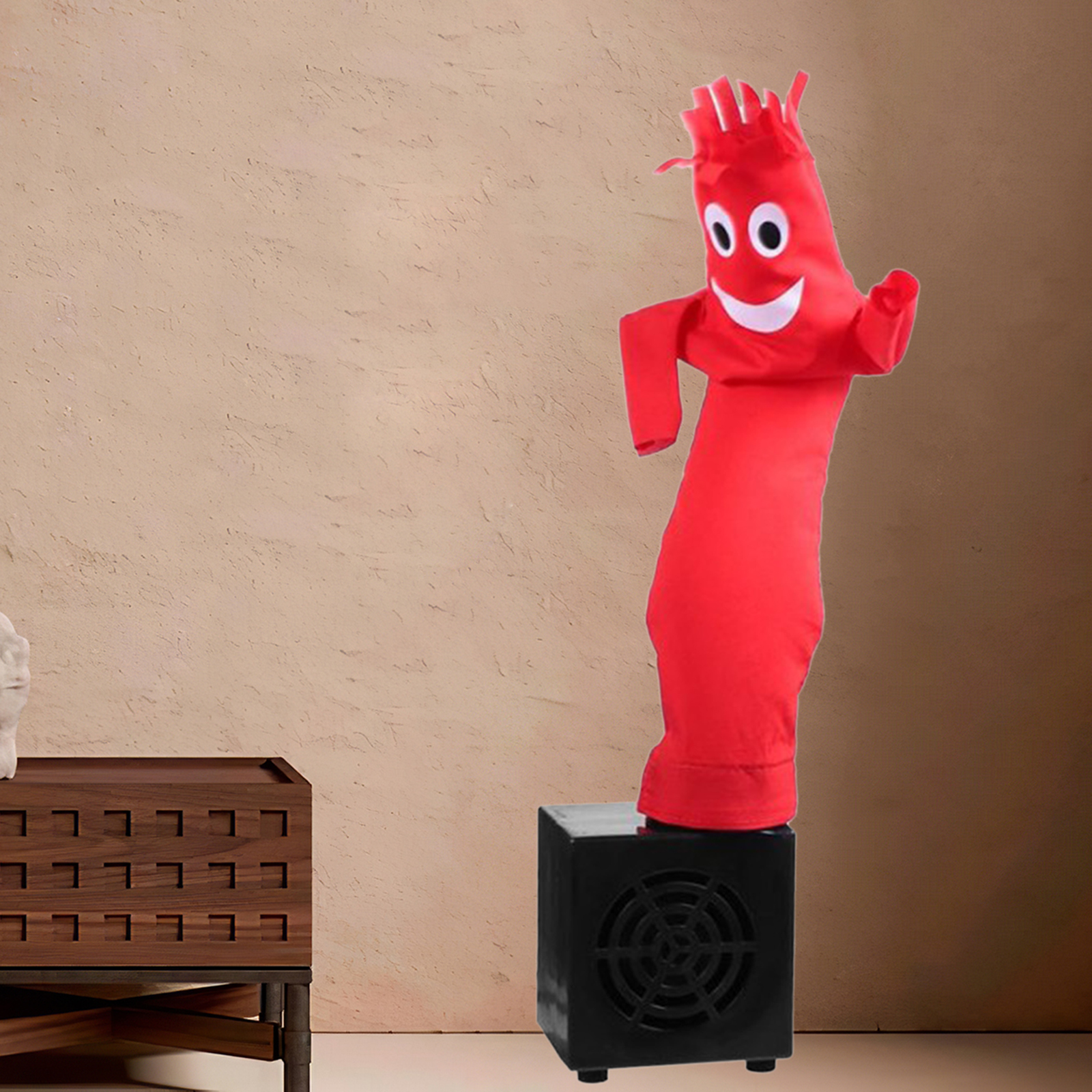36cm Mini Inflatable Tube Man Air Sky Human Dancers Puppet Dancing Star Carton Dancing Toy Desktop Decor (with Blower), AU Plug