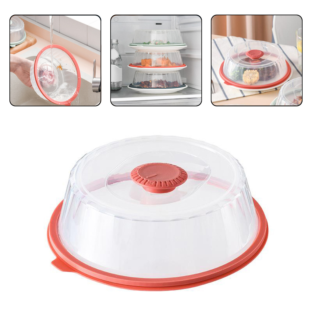 Vacuum Air-tight Food Preservation Cover Storage Vegetable Lid Dome BPA Free