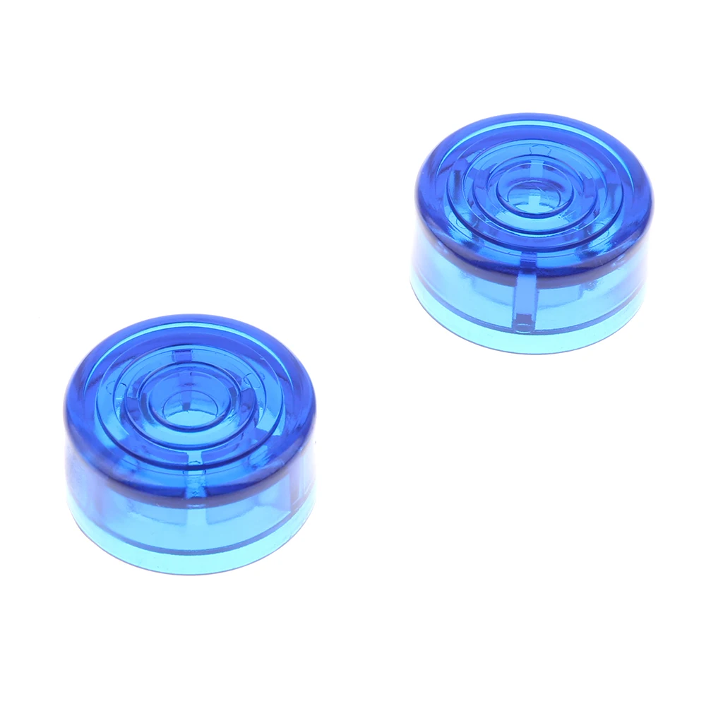 2pcs Guitar Effect Foot Nail Cap Protection Cap for Guitar Effect Pedal Parts Accessories