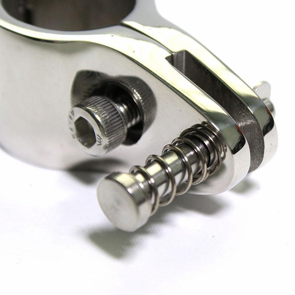 Marine Grade 316 Stainless Steel Top Jaw Slide Boat Hardware Fitting for 25mm Round Tube