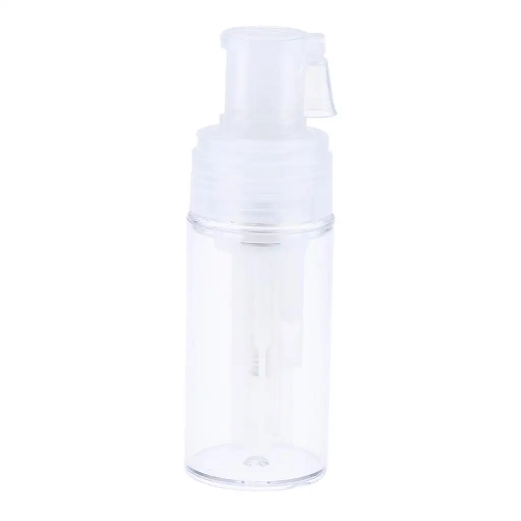 Clear Powder Spray Bottle with Locking Nozzle,Makeup Cosmetic Beauty Tools