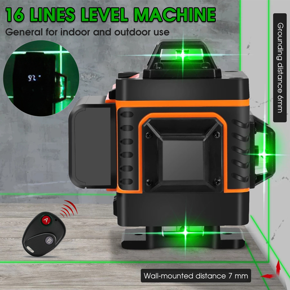 360 rotatable auto-nivelamento horizontal vertical linha transversal