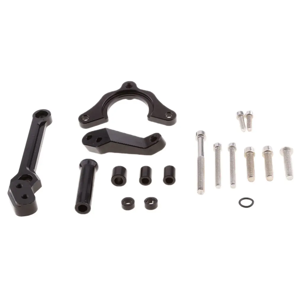 CNC Steering Damper Stabilizer mounting Bracket Kit for Kawasaki Z900