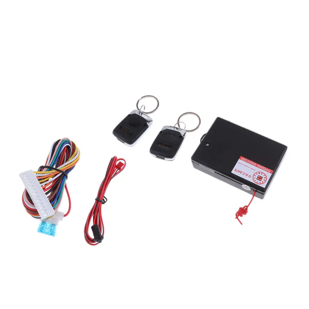 Car Door Lock Keyless Entry System Vehicle Remote Central Kit ACC Detection
