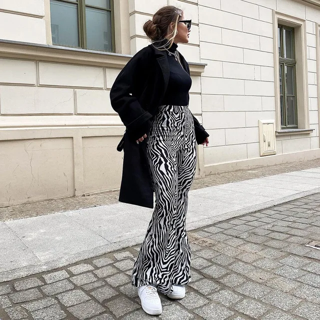 leopard jeans outfit — bows & sequins