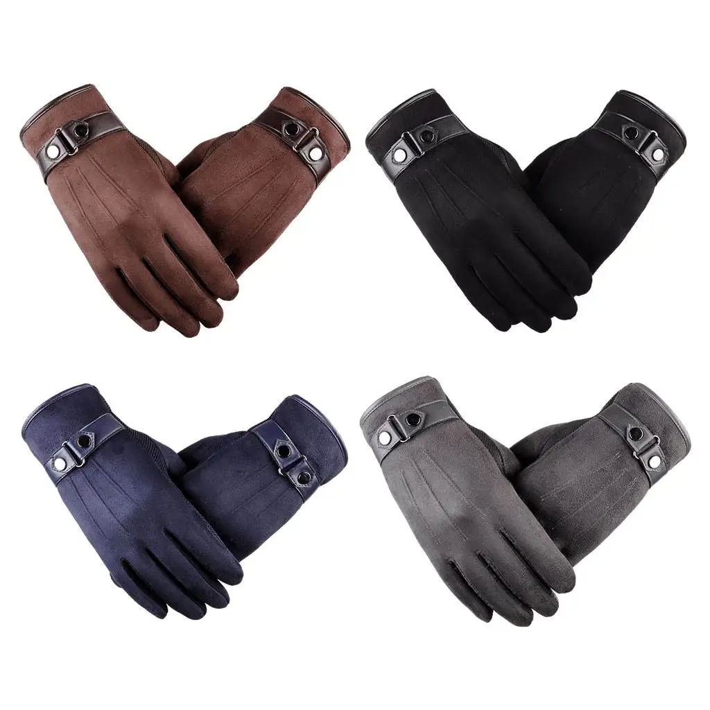 1Pair Winter Gloves Men Women Touchscreen Running Gloves Cold Weather Warm Gloves Driving Cycling Texting Workout Training