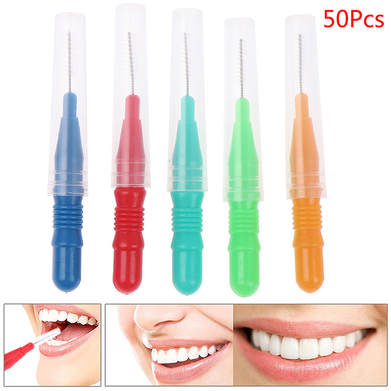 Best of 50Pcs Hygiene Dental Soft Floss Sticks Toothpick Clean Tooth Floss Head Hygiene Dental Plastic Interdental Brush Toothpick Reviews & Tips