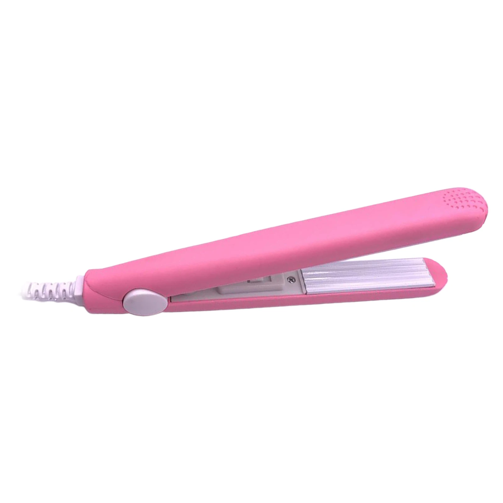 New Mini Mini Hair Straightener Curling hair clipper Hair Crimper Curling Flat Iron Curler Travel Home DIY Hair Style Purple