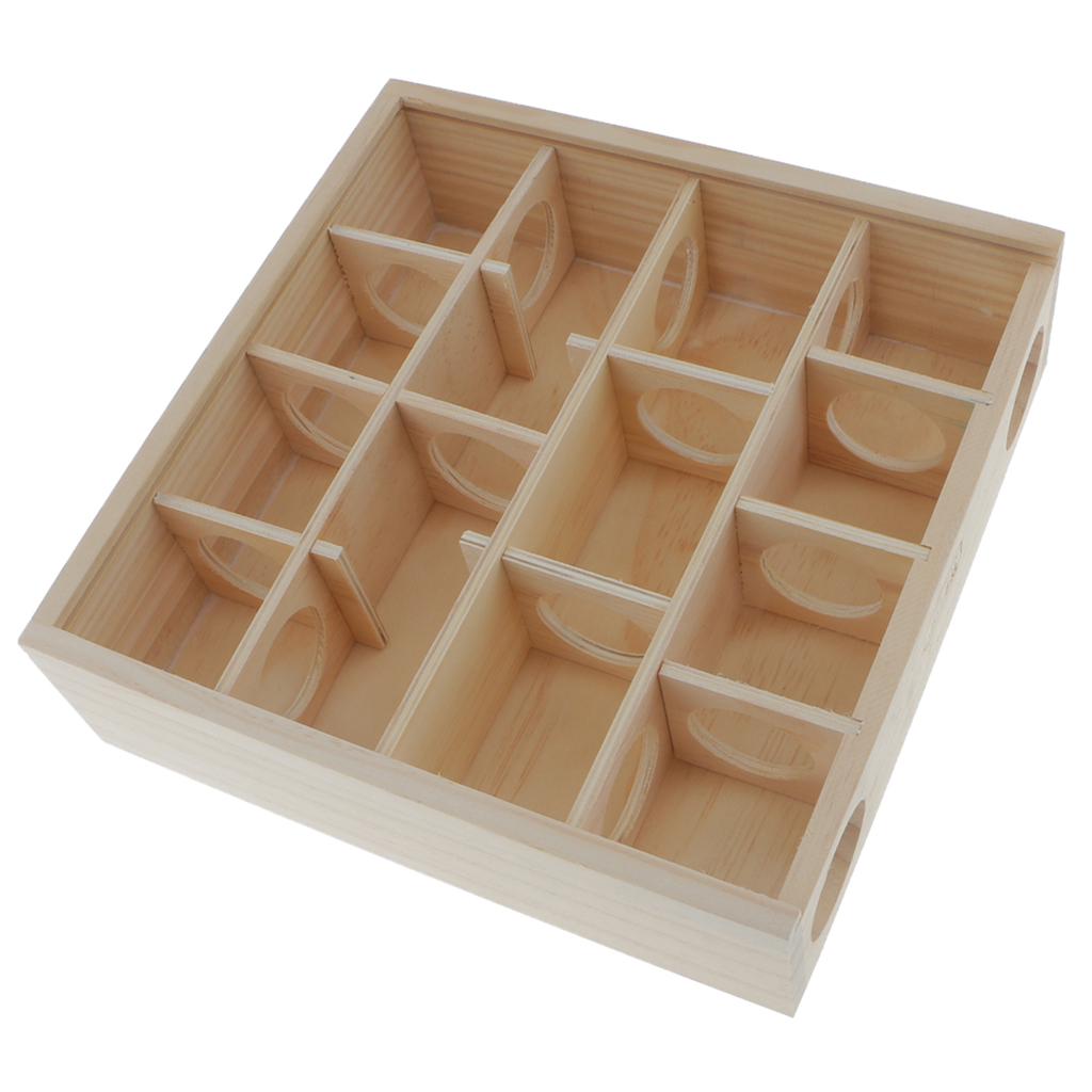 Small Animals Playground Hamster Hut Hideout Maze Tunnel Toy Gerbil Chinchilla