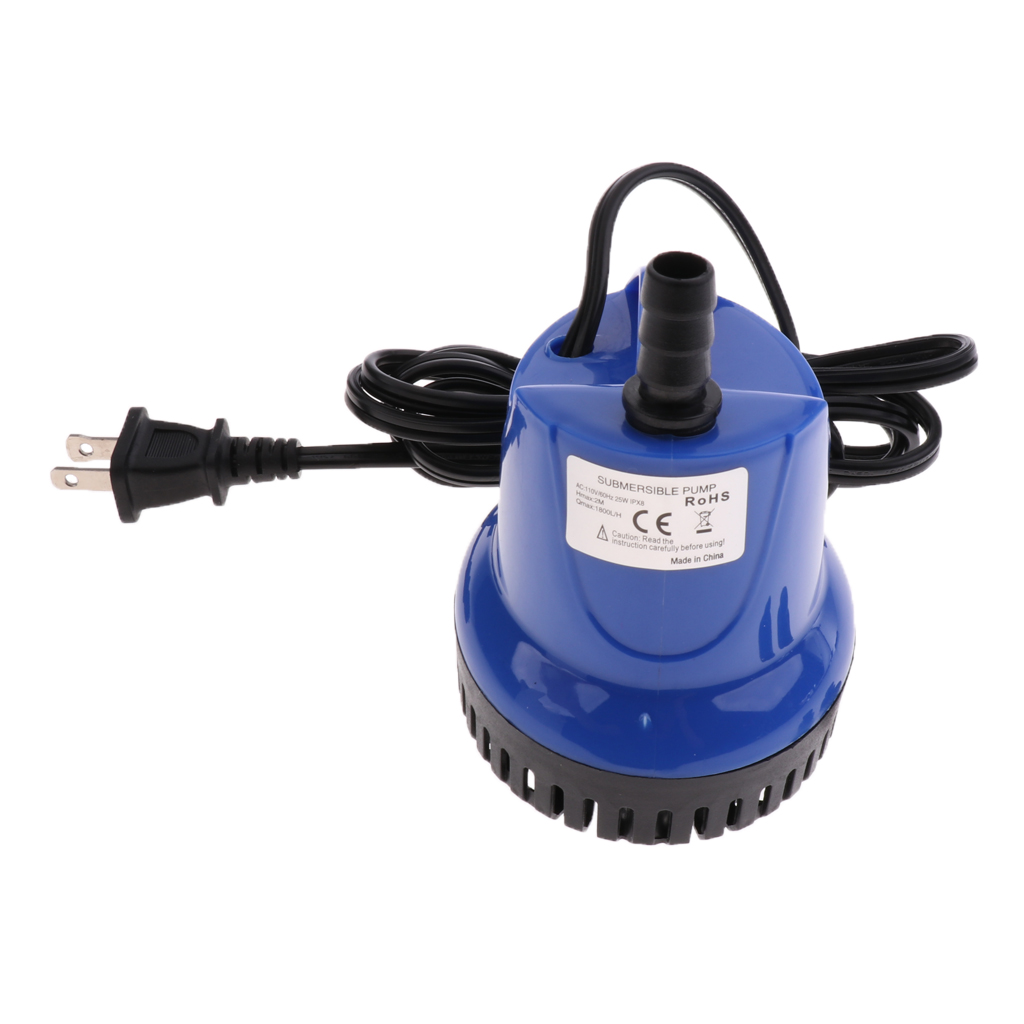 360 Degrees Submersible Water Pump for Fish Tank 103 x 82 x 93mm US plug Fish Tank Filter Oxygen Fountain Water Pump