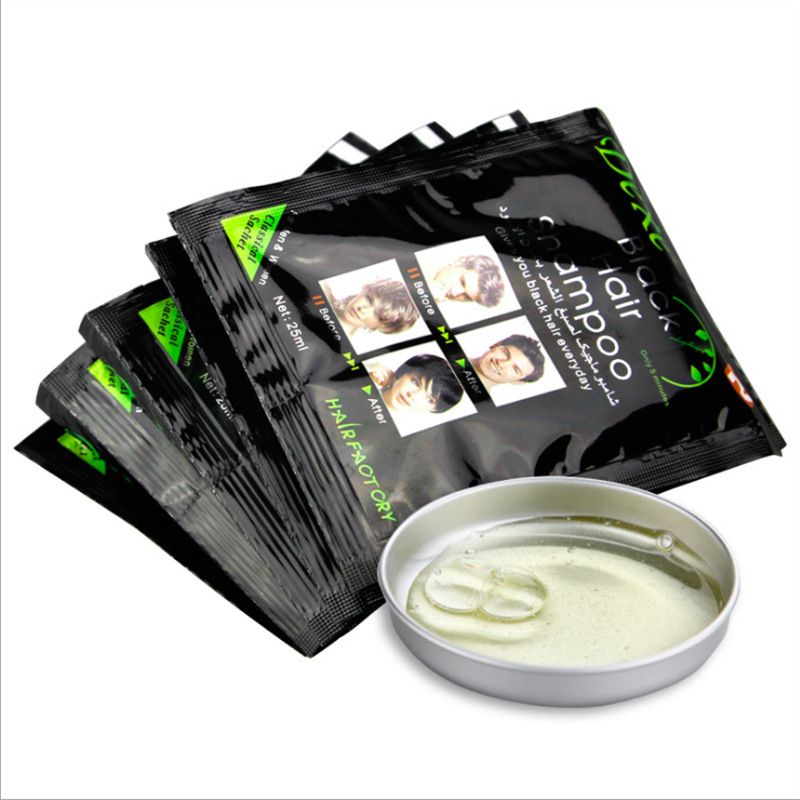 Tintura de Cabelo Cobrindo o Cabelo Branco para Preto Dexe Planta Yixihei Cinza Shampoo Preto 4 para preto shampoo tintura de cabelo preto