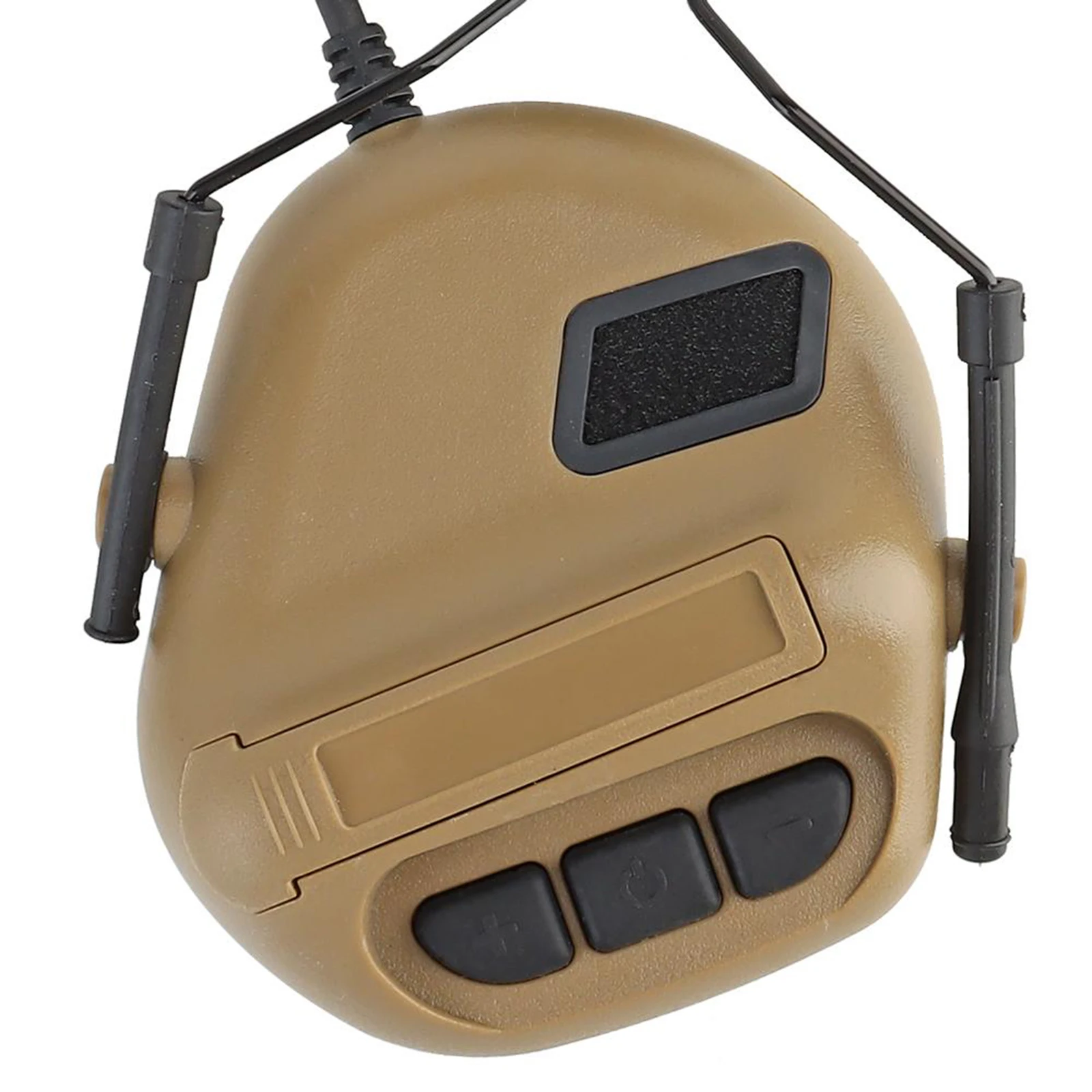 Tactical Headset Mic Hunting Headphone Communication  Shooting Radio 