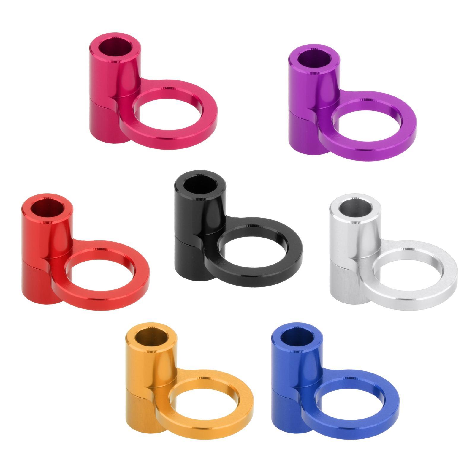 Durable Bike Brake Cable Buckle Guide Bicycle Tube Bike Frame Clamp Rose Red Bicycle Brake Cable Wire Clamps Oil Tube Parts