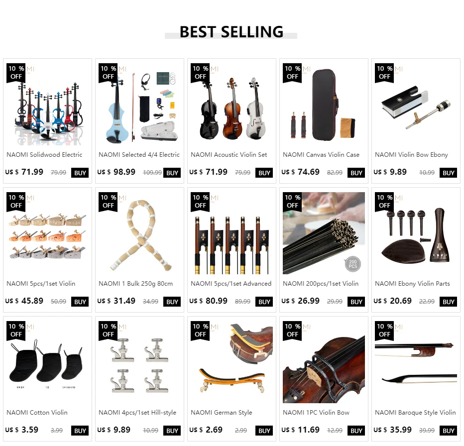 Cheap Peças e acessórios p violino