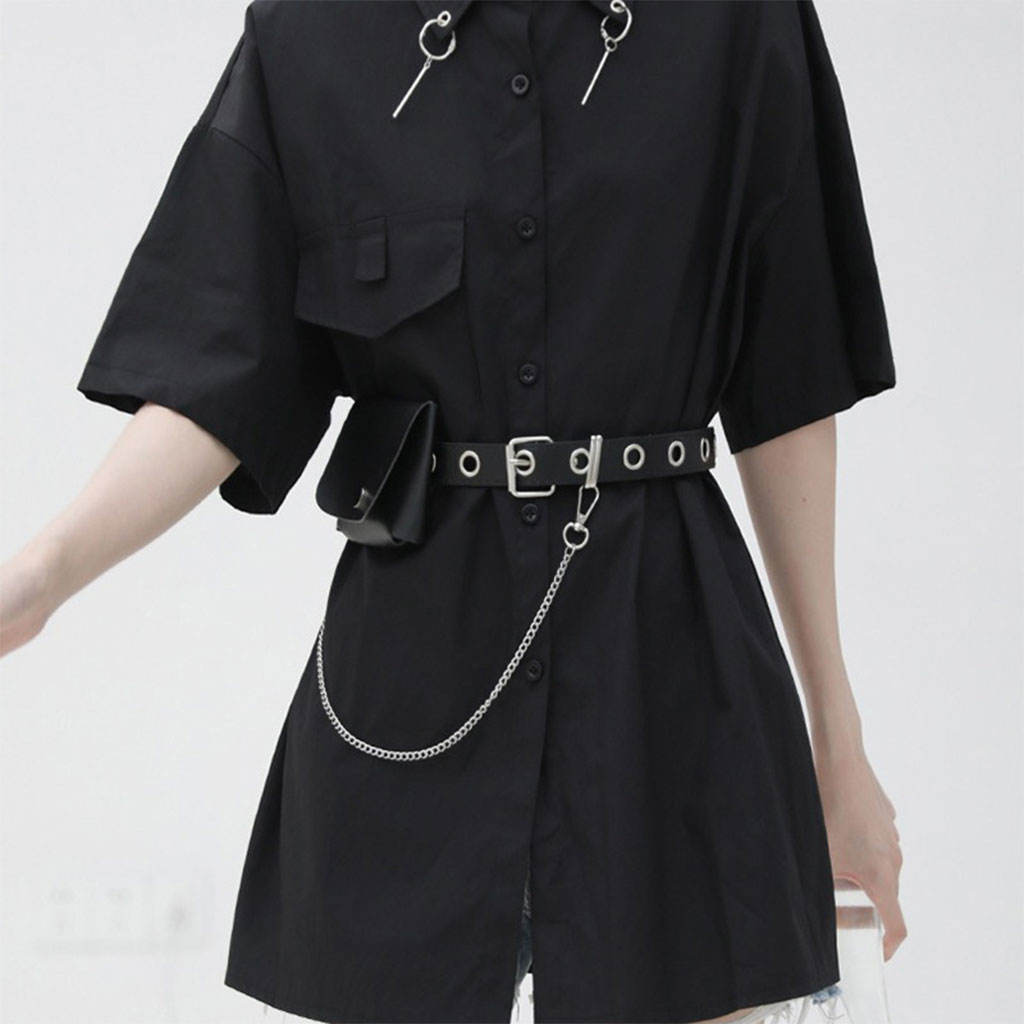Fashion Women Belt with Bag PU Leather Waist Pack Hollow Buckle Waistband Belt For Lady Female Coat Dress Straps