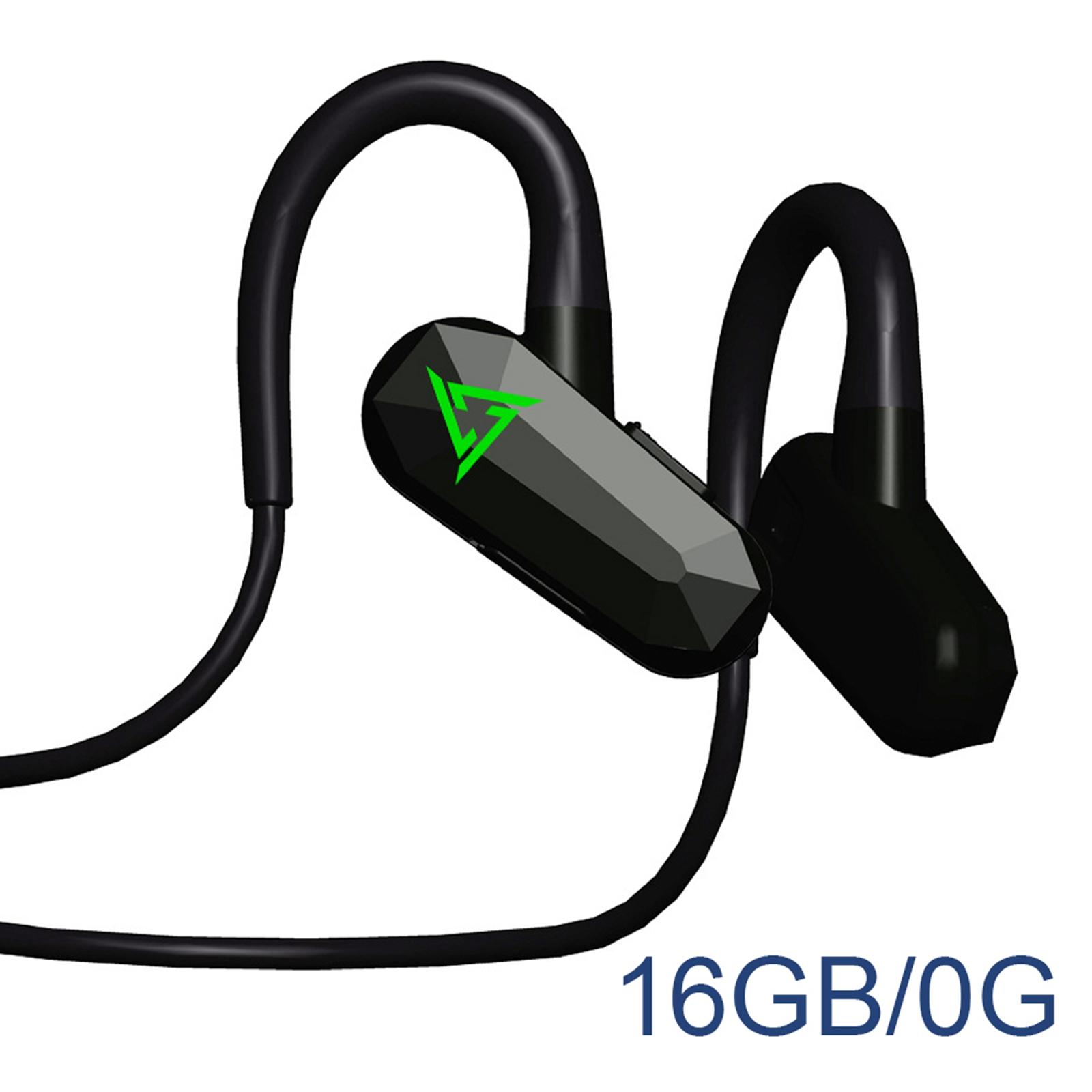 Bone Conduction Earphones Bluetooth 5.0 IPX5 Waterproof Bass Lightweight Stereo Sports Headset for Gaming Jogging Bicycling Home