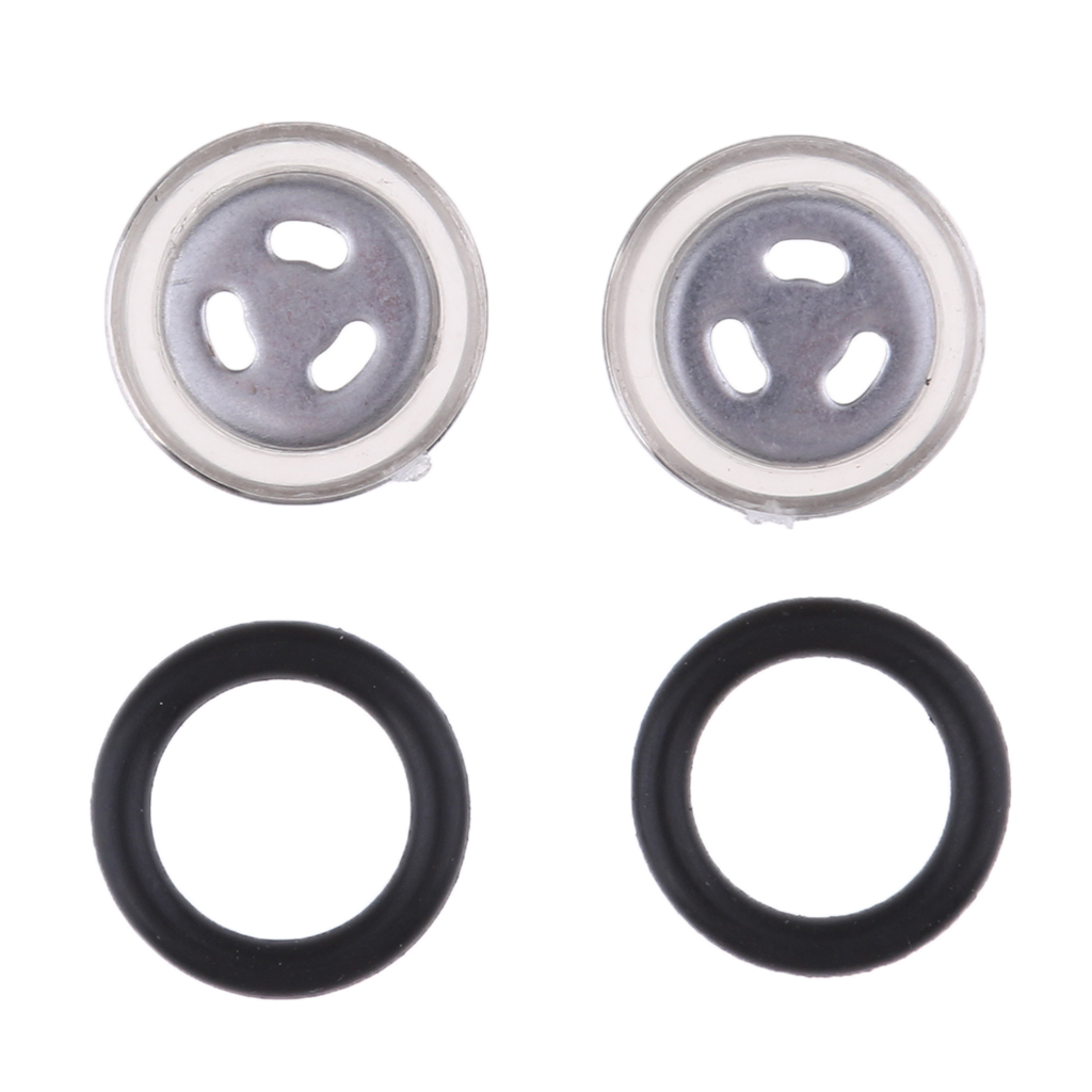 Unviersal Motorcycle Brake Master Cylinder Reservoir Sight Mirror Gasket Replacement - 12mm