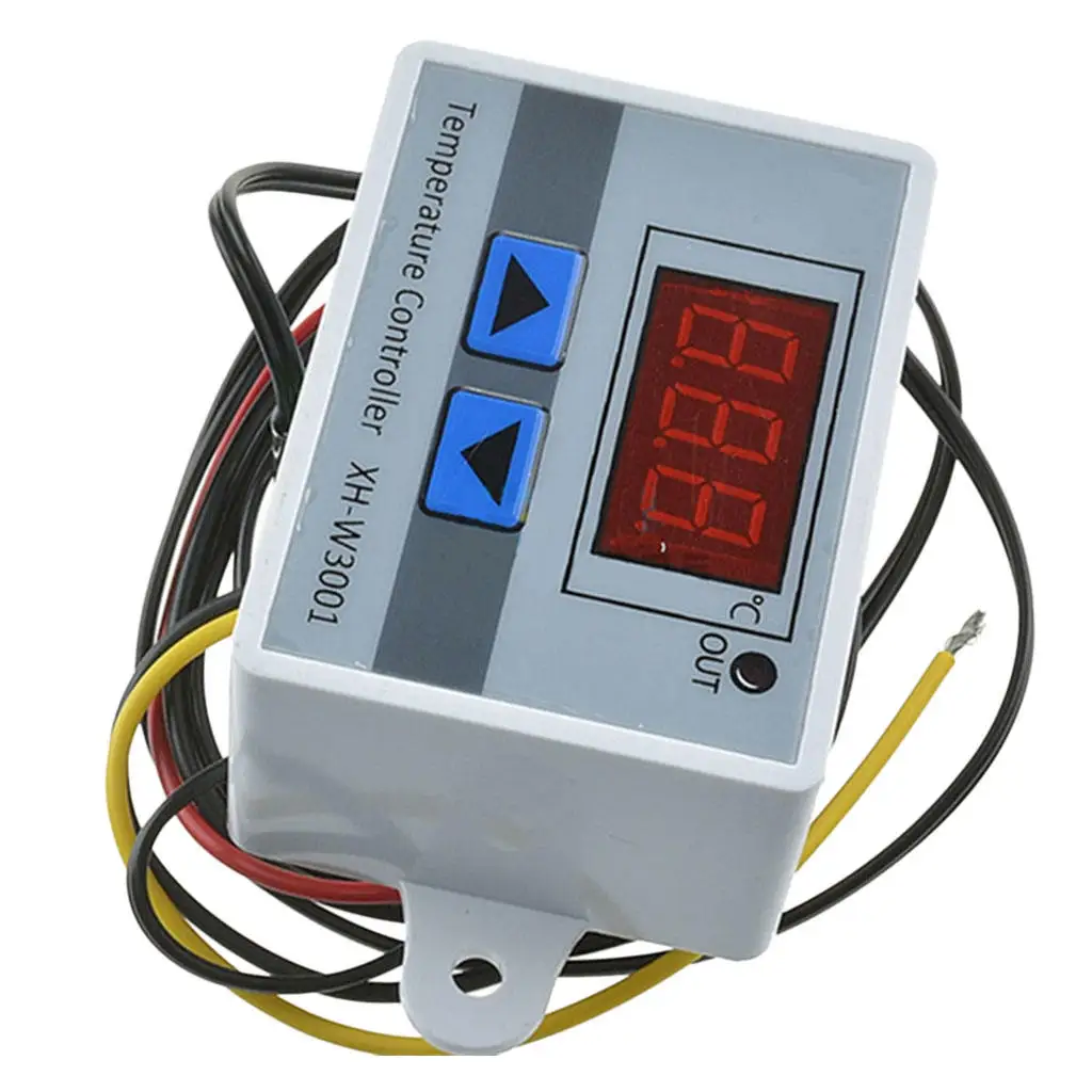 1 Pc Digital Display Thermostat Control Switch Probe Temperature Controller