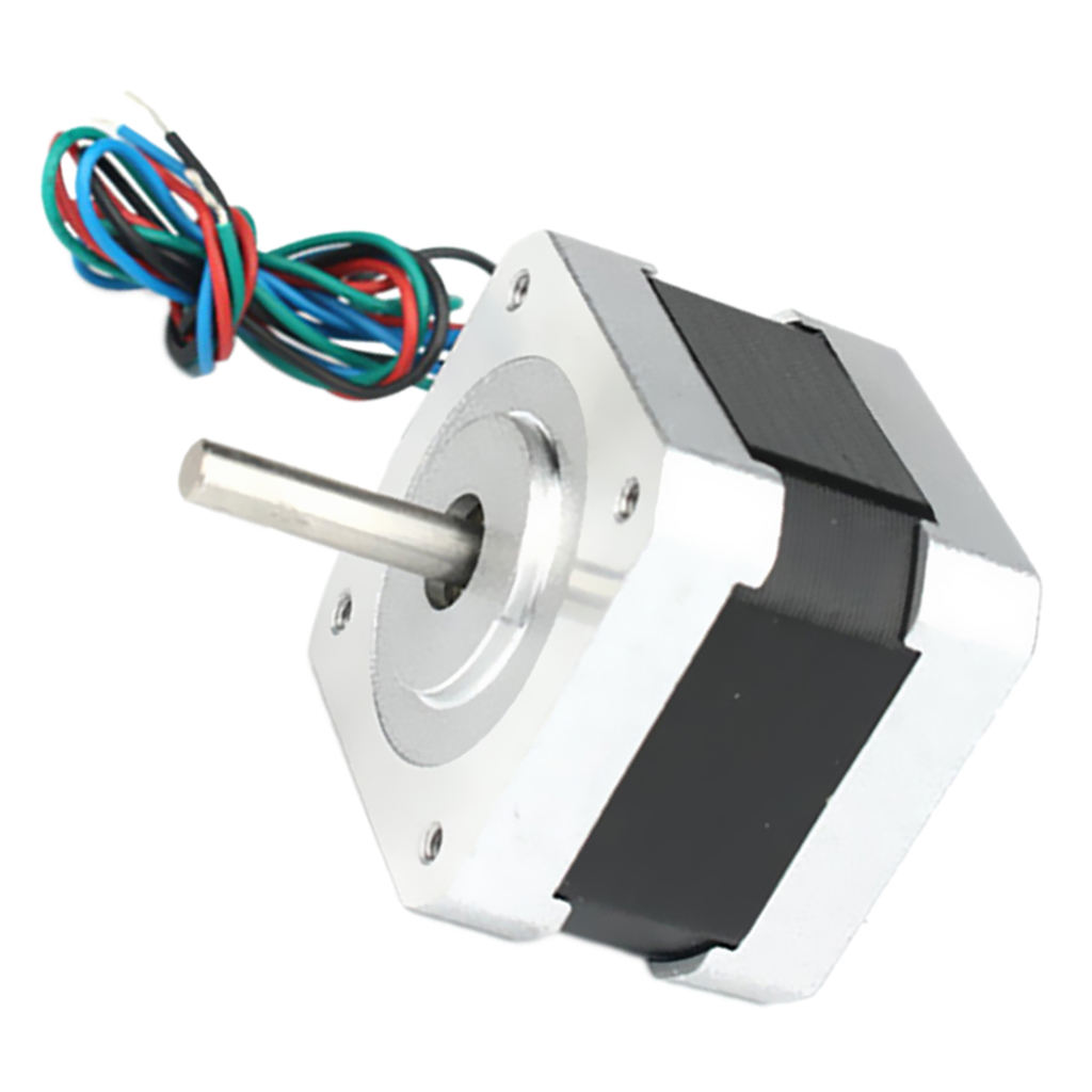 DC/AC Stepper Motor, 12V 0.4A 42mm Body 4 Lead For Nema 17 3D Printer/CNC