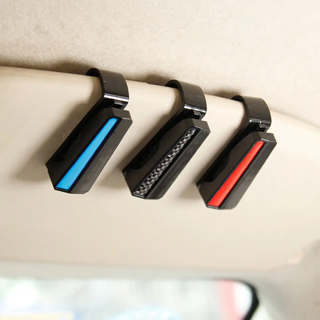 Sunglasses Clip Holder Clip Vehicle Fastener Pen Fit for for Car Sun Visor High Reliability Accessories