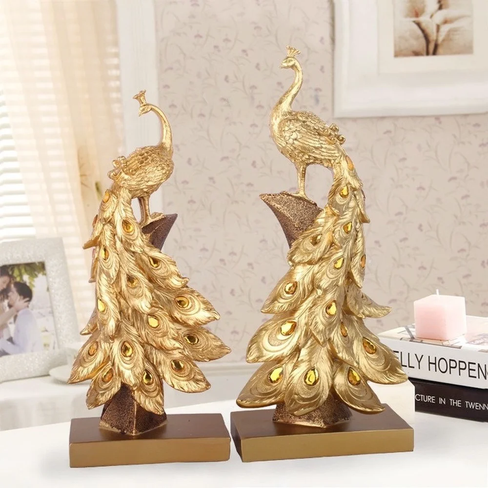Buy Golden Peacock Ornaments at Best Prices