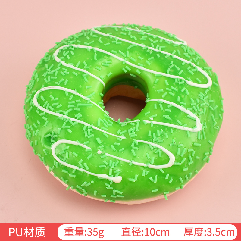 10 cm große, simulierte Donuts, Brot, Stressabbau, künstliches Brot, Kuchen, Heimdekoration, Hochzeitsdekoration, Fotografie-Requisiten, 1 Stück – Detail 13