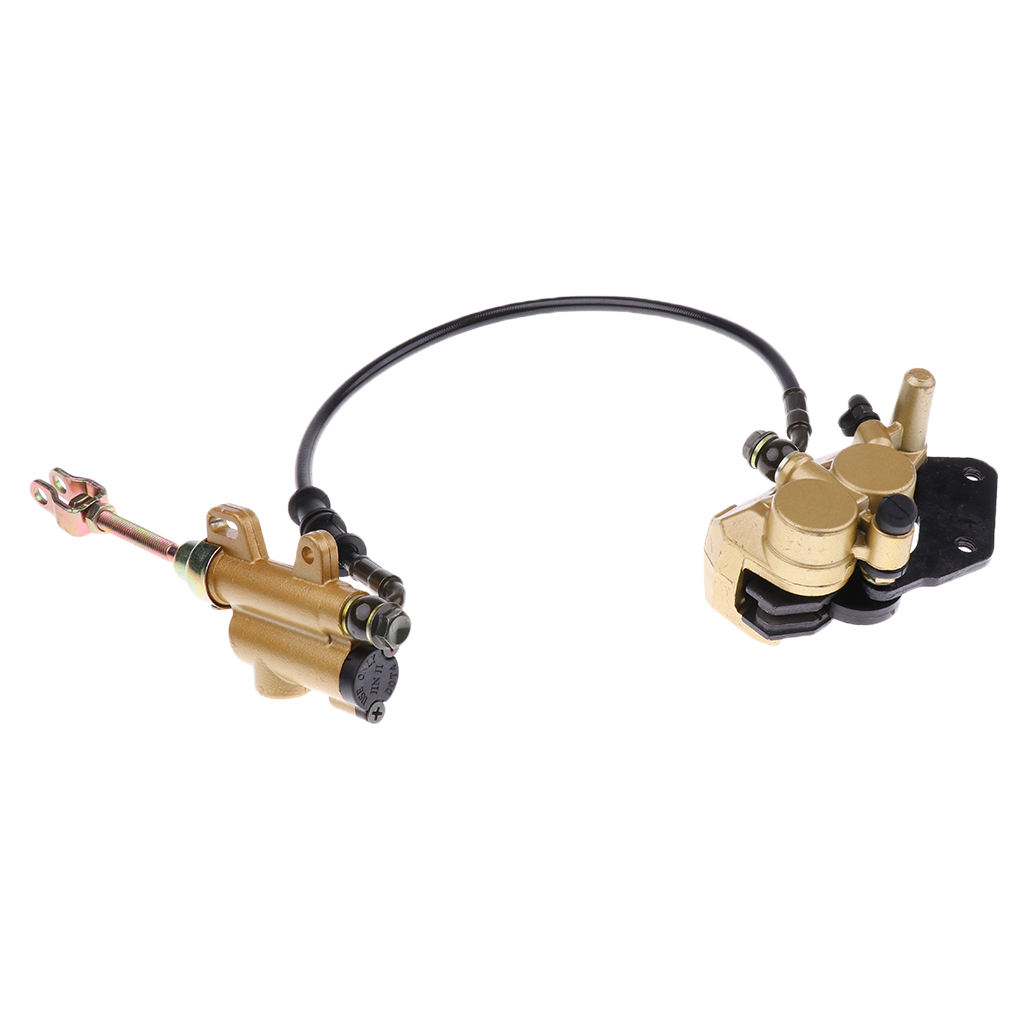 Rear Hydrauic Brake Caliper Cylinder Set for  Dirt Bike 110cc Atv Motocross