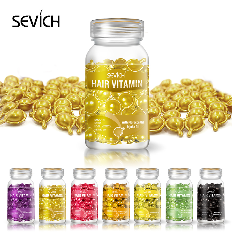 Best of Sevich Hair Vitamin Keratin Complex Oil Capsule Hair Serum Moroccan Treatment Oil For Dry Hair Nourishing Scalp Treatment Reviews & Tips